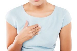experiencing heartburn