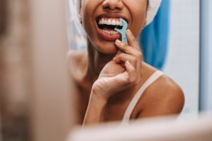 flossing